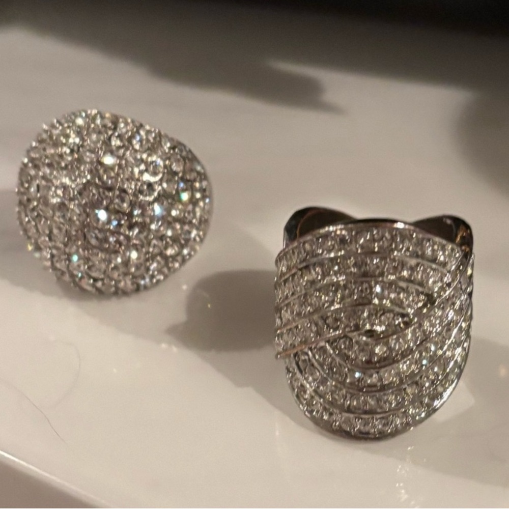 Cocktail Ring Set. Costume but Gorgeous Statement Rings